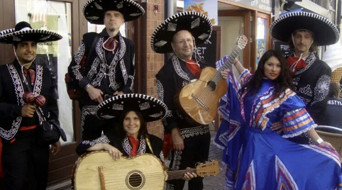 Mexicaanse drummers